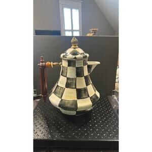 MacKenzie Childs Enamel Tea Pot